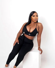 Load image into Gallery viewer, Contour Coded 3 Piece Pant Set - Midnight Jet (PRESALE ONLY)
